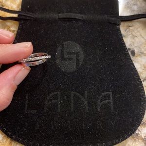 Lana Jewelry Diamond Twist Ring in 14K White Gold